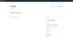 Desktop Screenshot of kickit.eurient.info